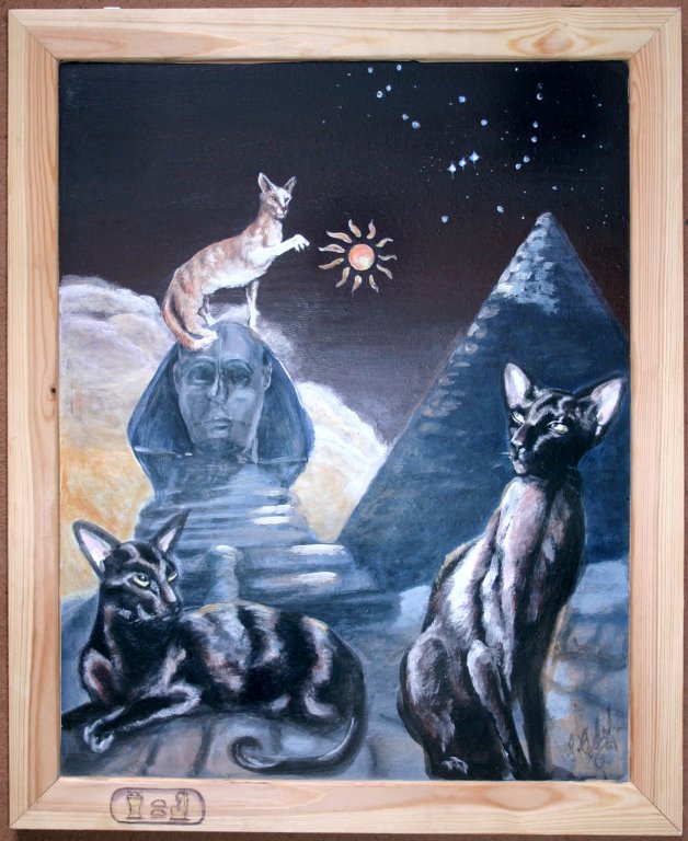 Bastet und Orion